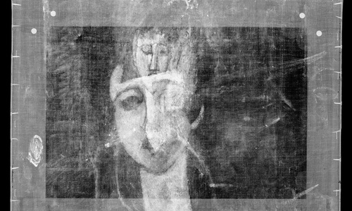 Un portret de Amedeo Modigliani a fost descoperit pictat sub o altă capodoperă a artistului