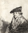 Douăzeci şi două de gravuri semnate de Rembrandt vor fi expuse pentru prima dată la castelul Chantilly