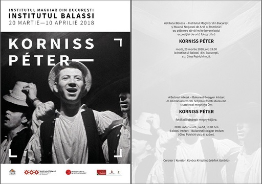 Fotograful Korniss Péter revine la Bucureşti cu două expoziţii
