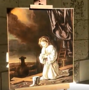 Un tablou inedit atribuit fraţilor Le Nain a fost descoperit în casa unei septuagenare