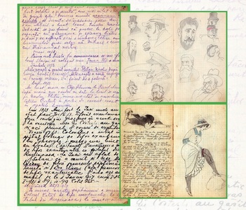 Un jurnal al unui sublocotenent care a luptat în Primul Război Mondial, exponatul lunii martie la MNIR