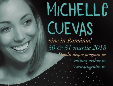 Autoarea de cărţi pentru copii Michelle Cuevas va participa la o serie de evenimente la Bucureşti şi Ploieşti