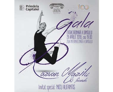 Ziua Mondială a Dansului, celebrată de Teatrul Odeon prin gala „Răzvan Mazilu & Friends”