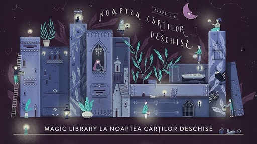 Noaptea Cărţilor Deschise va avea loc pe 23 aprilie, în Piaţa Sfântul Anton din Bucureşti