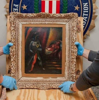 SUA: O pânză de Marc Chagall a fost regăsită după trei decenii de când a fost furată