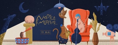 Noaptea Muzeelor 2018 în Bucureşti - Muzeul Parfumului şi Muzeul Kitsch-ului, între cele 44 înscrise. Scurtmetraje povestite de Maia Morgenstern