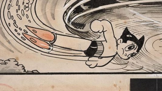 Un desen al artistului japonez Osamu Tezuka, vândut cu un preţ record la o licitaţie din Paris - FOTO