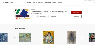 Christie's New York a retras dintr-o vânzare un autoportret de Pablo Picasso după ce a fost deteriorat accidental