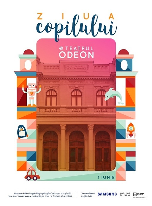 Teatrul Odeon îşi deschide porţile pentru copiii de toate vârstele: instalaţii interactive şi labirint din totemuri luminoase