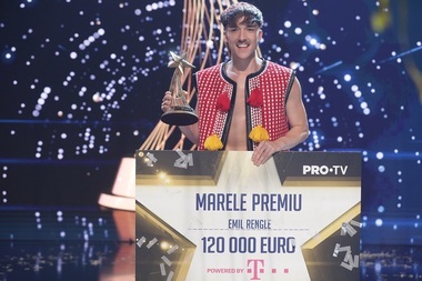 Finala sezonului 8 "Românii au talent", lider de audienţă pe toate segmentele de public. Emil Rengle, marele câştigător. FOTO, VIDEO