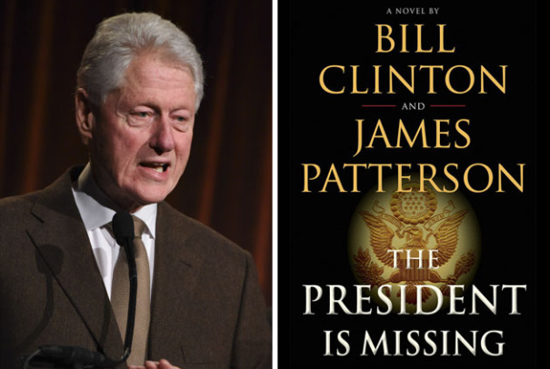 Bill Clinton a publicat primul său roman: "The President is missing"