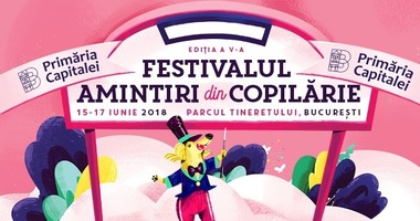 Festivalul "Amintiri din copilărie" se desfăşoară între 15 şi 17 iunie, în Parcul Tineretului
