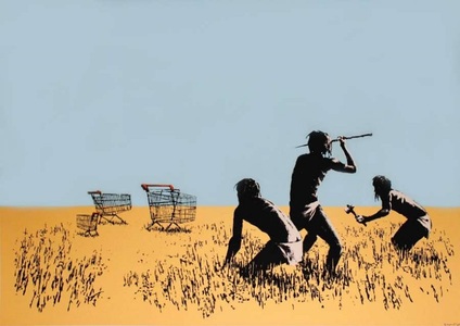 O gravură semnată de Banksy, furată dintr-o galerie de artă din Toronto