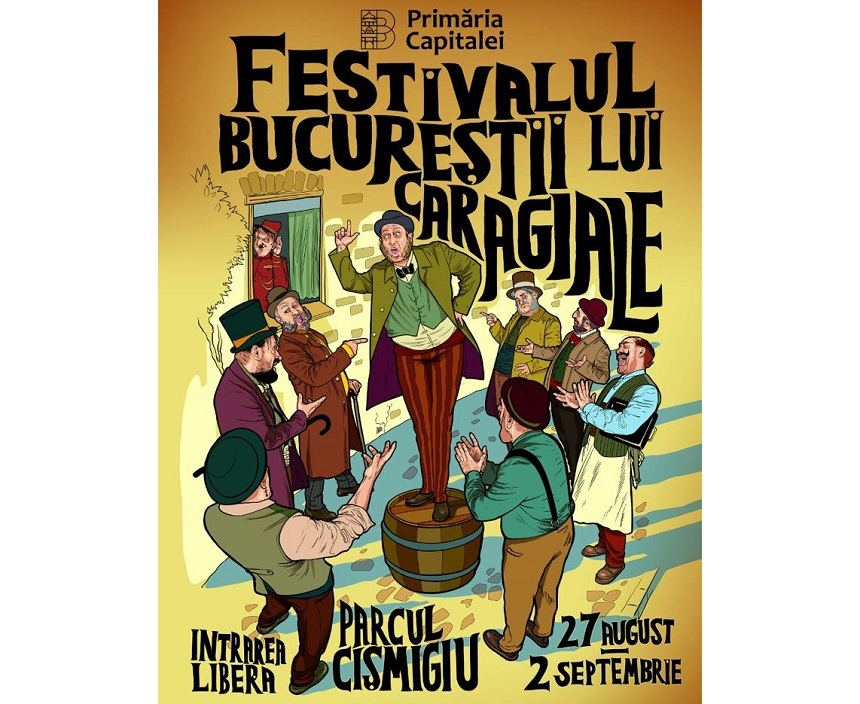 Spectacole de teatru, expoziţii, concerte jazz şi ateliere, începând de luni, la festivalul Bucureştii lui Caragiale