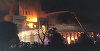 Clădirea art deco Littlewoods Pools, punct de reper al oraşului Liverpoool, distrusă parţial de un incendiu

