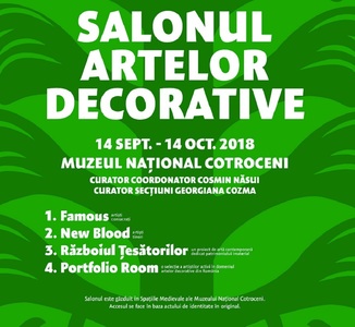 Salonul Artelor Decorative se redeschide după o absenţă de trei ani la Muzeul Naţional Cotroceni