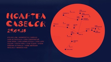 Noaptea Caselor, un circuit prin 16 spaţii domestic-culturale din Bucureşti, va avea loc pe 29 septembrie