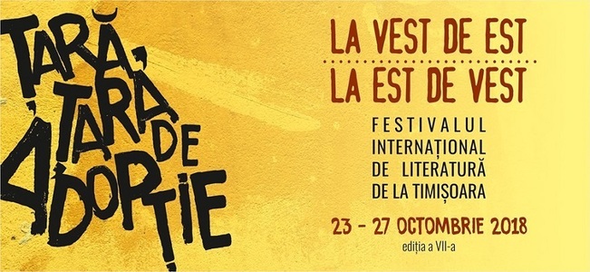Festivalul Internaţional de Literatură de la Timişoara reuneşte 17 scriitori de pe trei continente, între 23 şi 27 octombrie