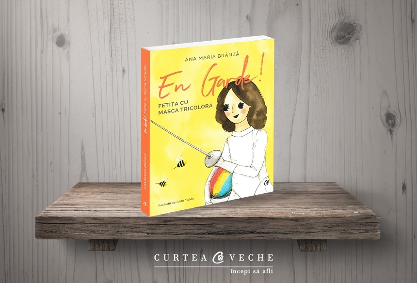 Ana-Maria Brânză, campioană olimpică şi mondială la scrimă, lansează cartea pentru copii "En Garde! Fetiţa cu masca tricoloră"