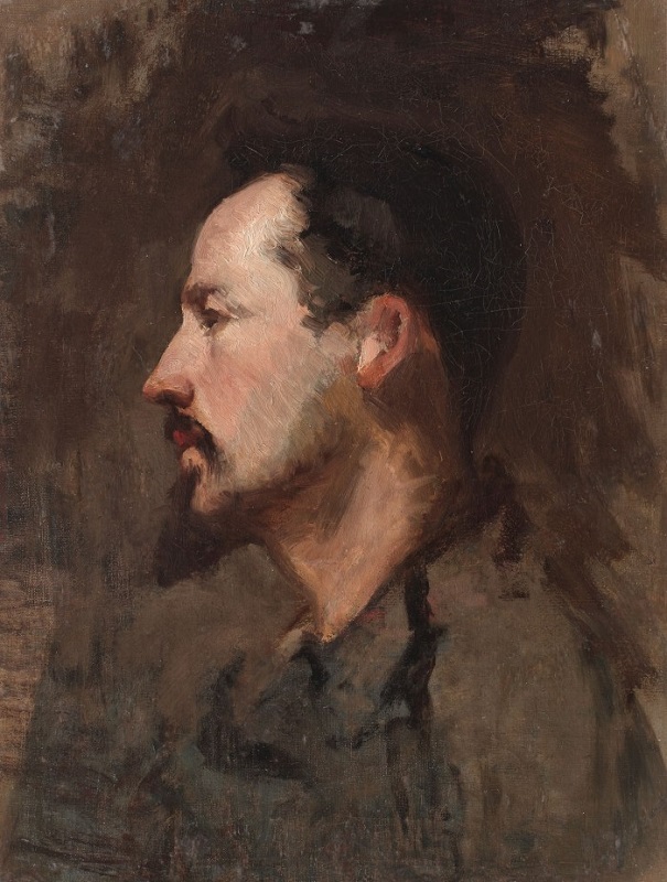 "Autoportret", de Nicolae Grigorescu, a fost adjudecat contra sumei de 18.000 de euro la Artmark
