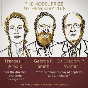 Americanii Frances H. Arnold, George P. Smith şi britanicul Sir Gregory P. Winter, laureaţi ai Premiului Nobel pentru Chimie pe 2018