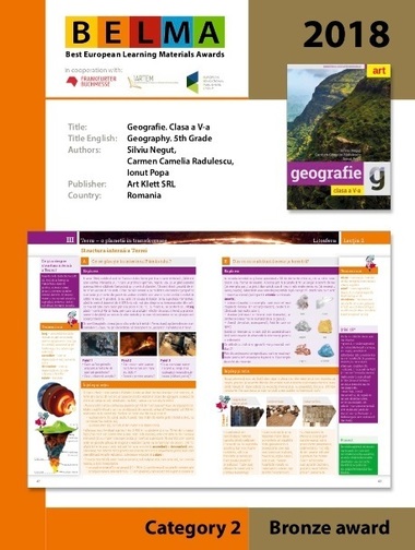 Un manual românesc de Geografie, editat de Art Klett, a fost premiat la Târgul Internaţional de Carte de la Frankfurt