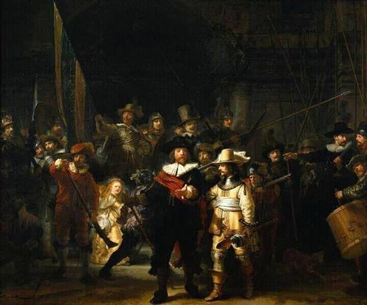 Tabloul "Rondul de noapte", de Rembrandt, va fi restaurat în faţa publicului iar operaţiunea va fi transmisă online