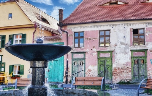 Casă negustorească din Sibiu, scoasă la licitaţie de la 235.000 de euro