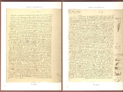 Florenţa: Codex Leicester, expus pentru cea de-a 500-a comemorare a lui Leonardo Da Vinci
