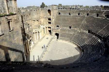 Un teatru roman din secolul al II-lea a supravieţuit războiului din Siria