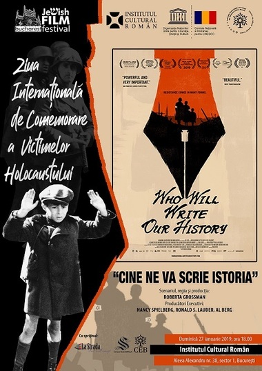 Documentarul "Cine ne va scrie istoria", proiectat la ICR pentru a marca Ziua Internaţională de Comemorare a Victimelor Holocaustului