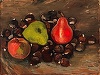Un nou tablou de Van Gogh, autentificat. Experţii au descoperit sub "Natură moartă cu fructe şi castane" un portret de femeie