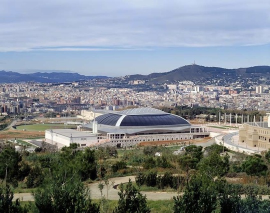 Palatul Saint Jordi (Palau Sant Jordi), 1990 (Barcelona - Spania)