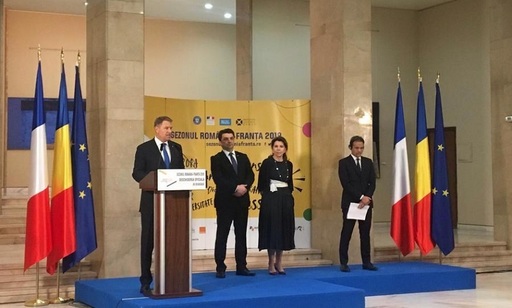 Sezonul România - Franţa, deschis la Bucureşti sub semnul Notre-Dame. Iohannis: Îndemn Guvernul să investească real în cultură 