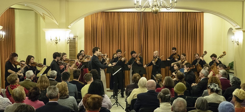 Orchestra Română de Tineret, concert la Roma în formula de cameră