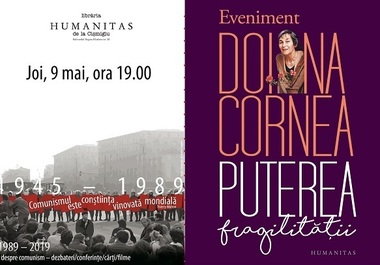 Un eveniment dedicat Doinei Cornea şi volumului "Puterea fragilităţii", organizat la un an de la moartea autoarei