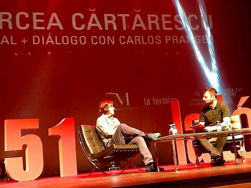 El País: Mircea Cărtărescu, invitat la festivalul "Noaptea Cărţilor" de la Málaga, a fost caracterizat "fenomen editorial"