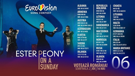 Ester Peony concurează joi pe scena Eurovision Song Contest 2019