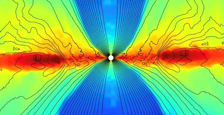 O echipă de cercetători a dezvăluit cea mai detaliată simulare a unei găuri negre făcută până acum
