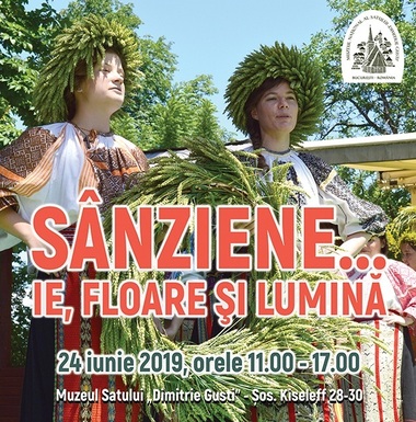 "Sânziene - ie, floare şi lumină", la Muzeul Satului din Bucureşti