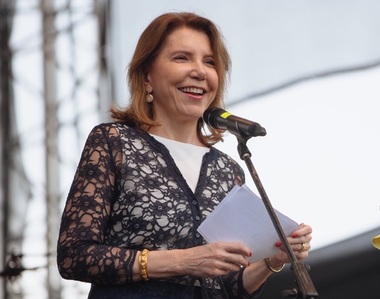 Michèle Ramis, la închiderea Sezonului Franţa-România: Nu este finalul poveştii, ci începutul unei relaţii reînnoite şi consolidate/ La finalul discursului, a felicitat-o pe Simona Halep