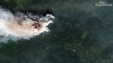 Peste 100 de incendii în zona arctică. Focurile din Groenlanda, Siberia şi Alaska produc fum vizibil din spaţiu