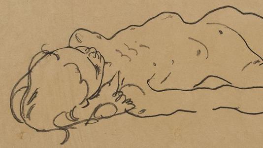 Un desen original de Egon Schiele, descoperit într-un depozit din Queens