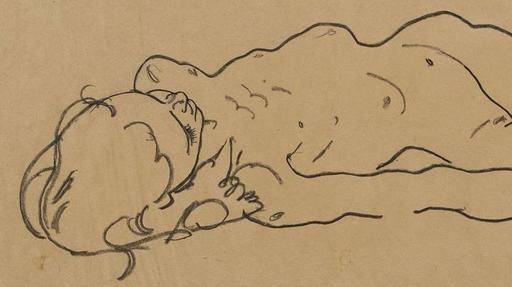 Un desen original de Egon Schiele, descoperit într-un depozit din Queens