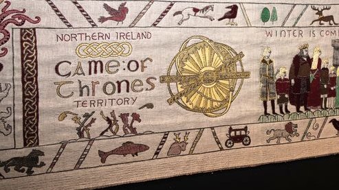 Tapiseria "Game of Thrones" de 87 de metri lungime, creată pentru a onora Irlanda de Nord şi celebrul serial, va fi expusă la Bayeux