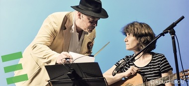 Europalia România - Ada Milea şi Alexander Bălănescu Quartet prezintă spectacolul "Insula", de Gellu Naum, în Belgia şi Marea Britanie
