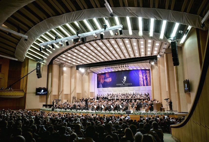 Concerte din Festivalul "George Enescu", transmise în direct la TVR