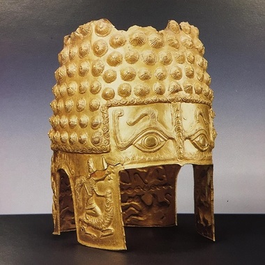 Rhyton-ul din argint şi Coiful getic de la Coţofeneşti, între artefactele româneşti prezentate în expoziţia "Dacia Felix" la Europalia - FOTO