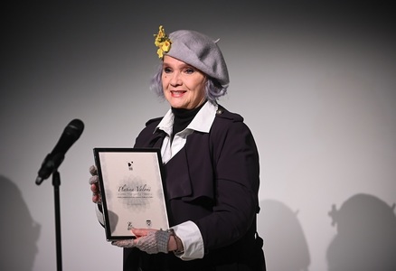 Margareta Pâslaru, primul Ambasador al Festivalului Tânăr de la Sibiu, recompensată cu "Platina Valorii"