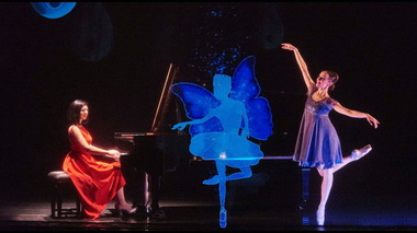 Spectacolul "The Nutcracker and I" cu pianista Alexandra Dăriescu, o adaptare multimedia după Ceaikovski 